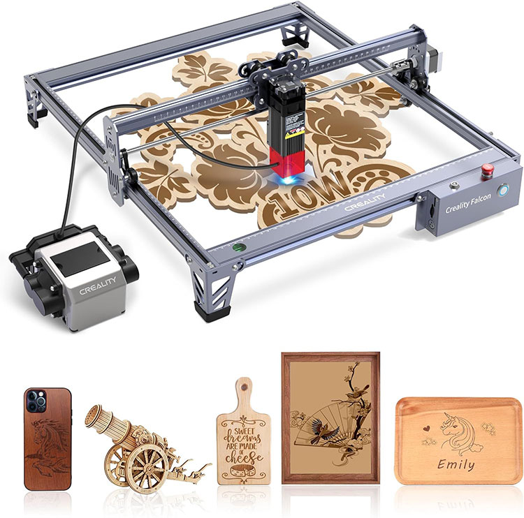 Paano gumagana ang Laser Engraver Falcon Pro 10W Laser Cutter?