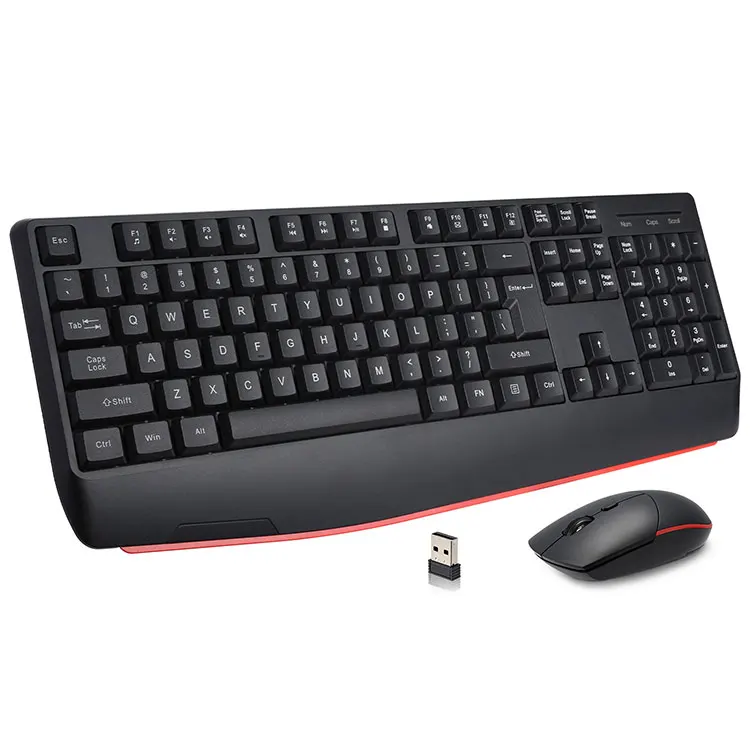 Full-Size na 2.4G Wireless Keyboard at Mouse Combo