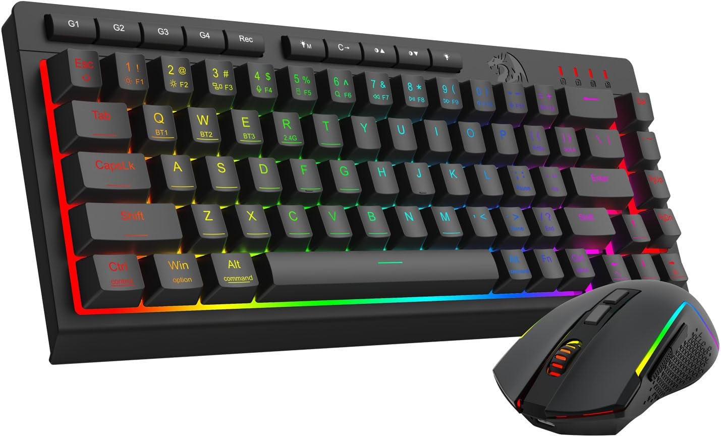 Itim na S157 Wireless Gaming Keyboard at Mouse Combo